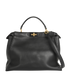 Large Peekaboo, &pound;1,200, Handbags, Black, Leather, Front view